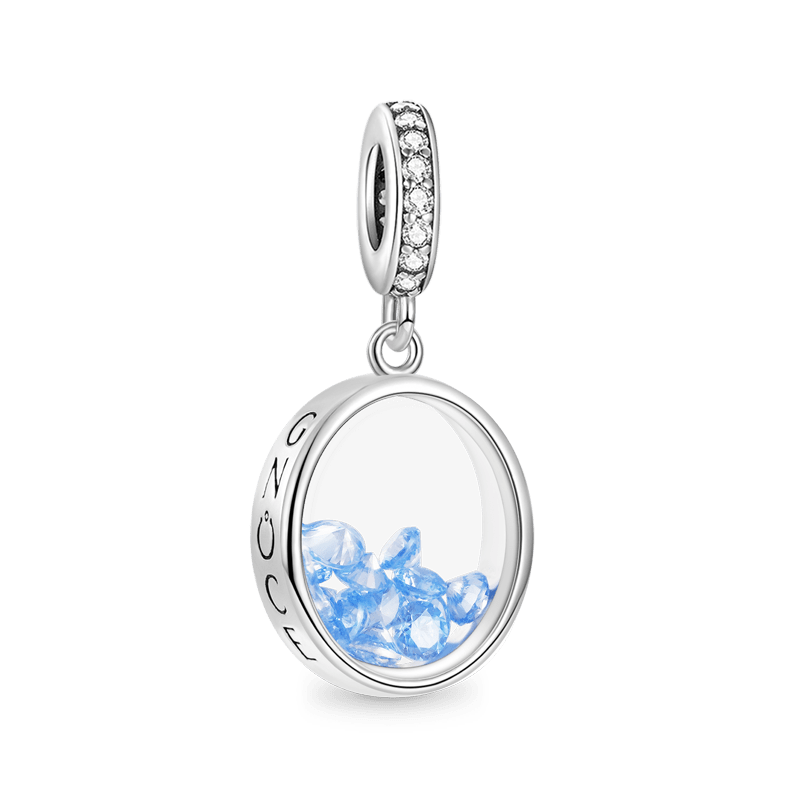 Oval Birthstone Pendant image number 0