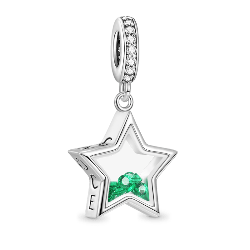 Star Birthstone Pendant image number 0