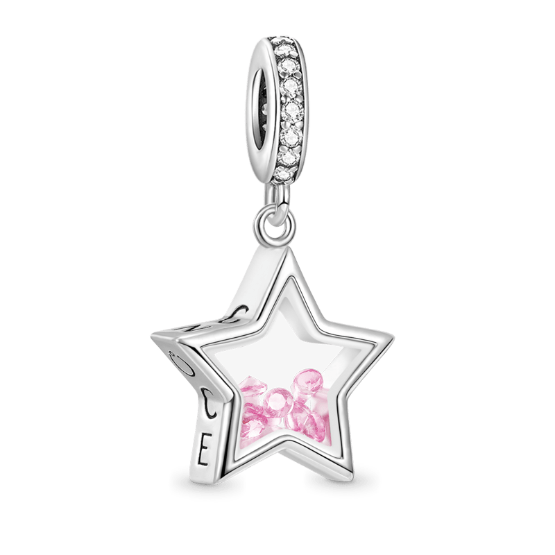 Star Birthstone Pendant image number 0
