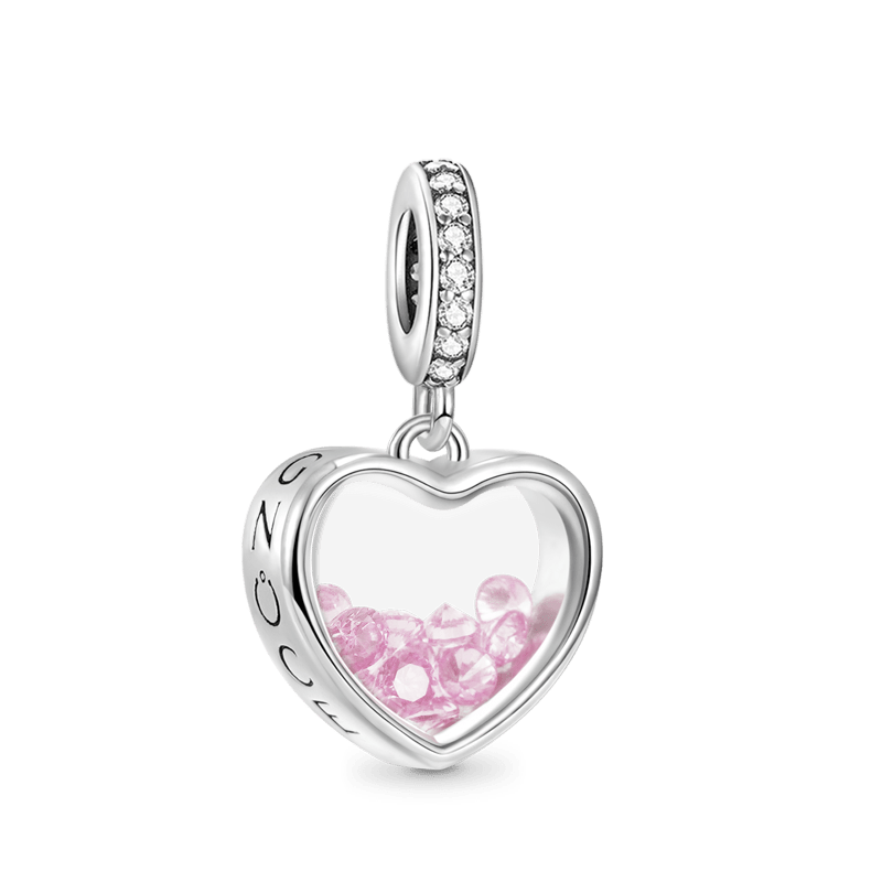 Heart Birthstone Pendant image number 0