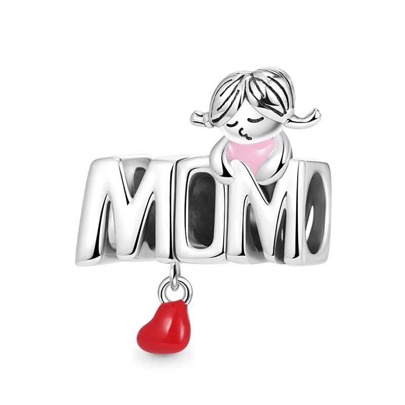MOM Letter Charm image number 0
