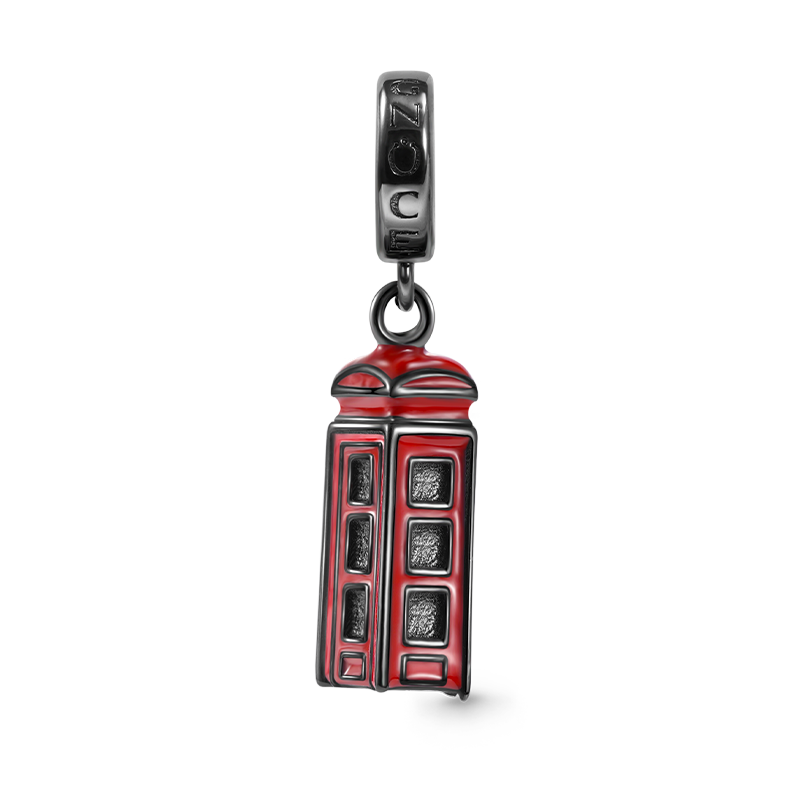 Telephone Booth Pendant image number 0