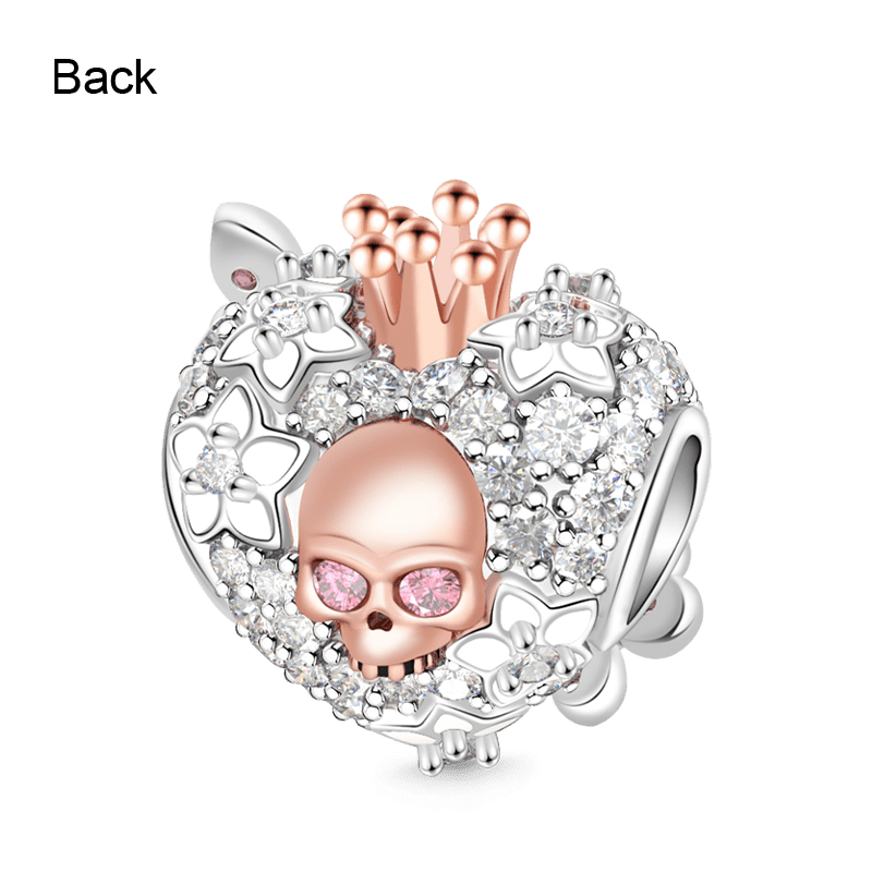 Butterfly Skull Charm image number 1