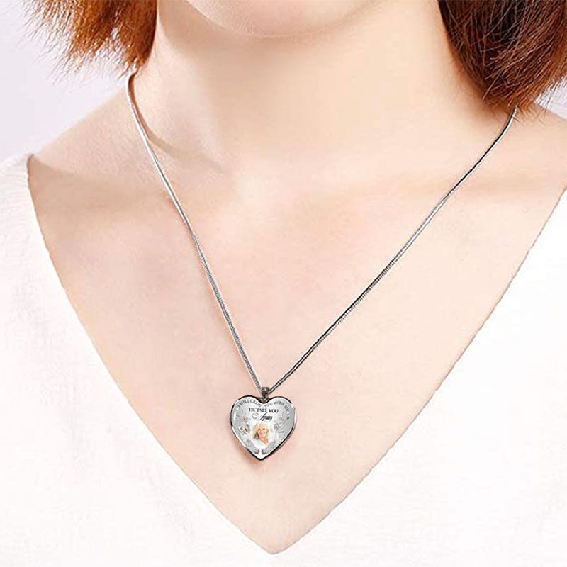 Personalized Photo Necklace image number 4