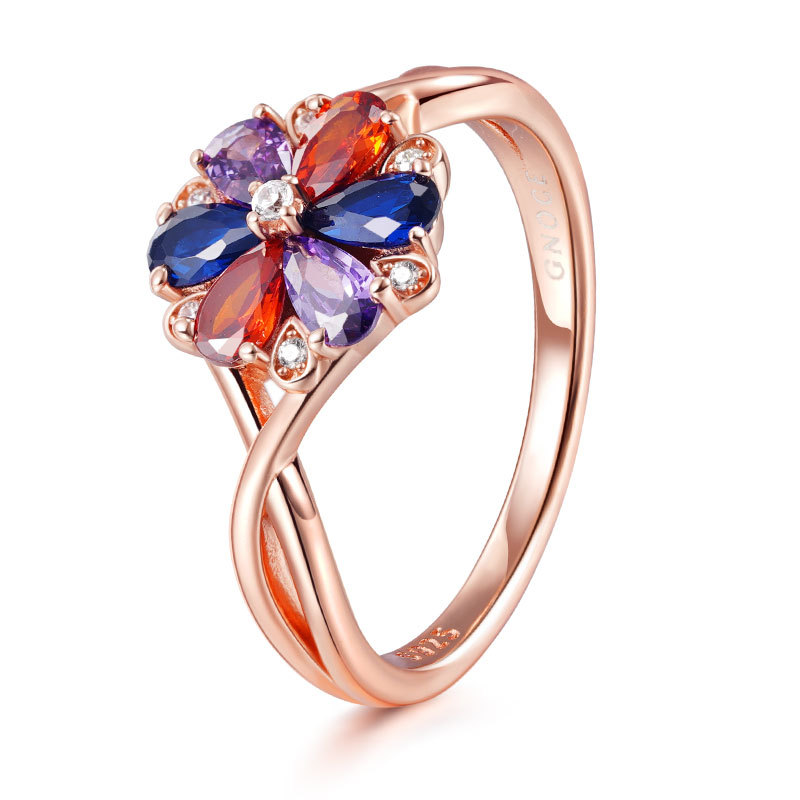 Color Flower Ring image number 1