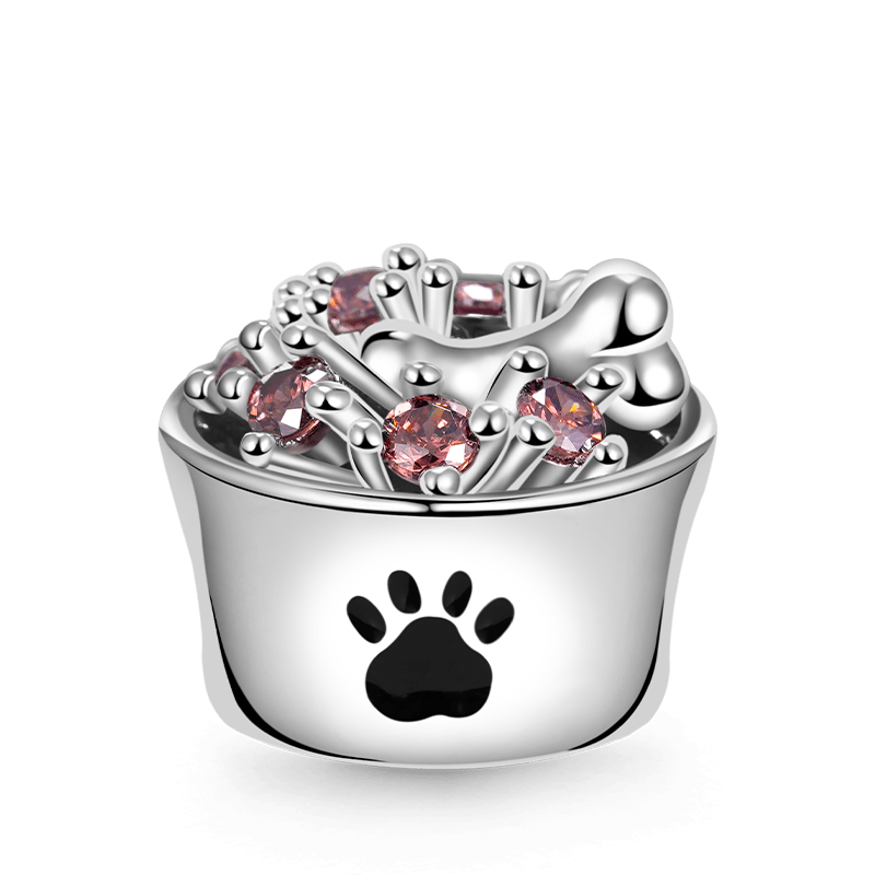 Pet Food Bowl Charm image number 0