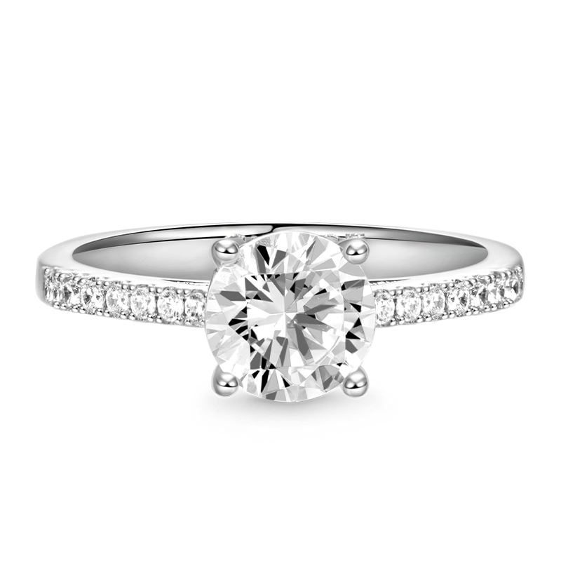 Round Solitaire Ring image number 0