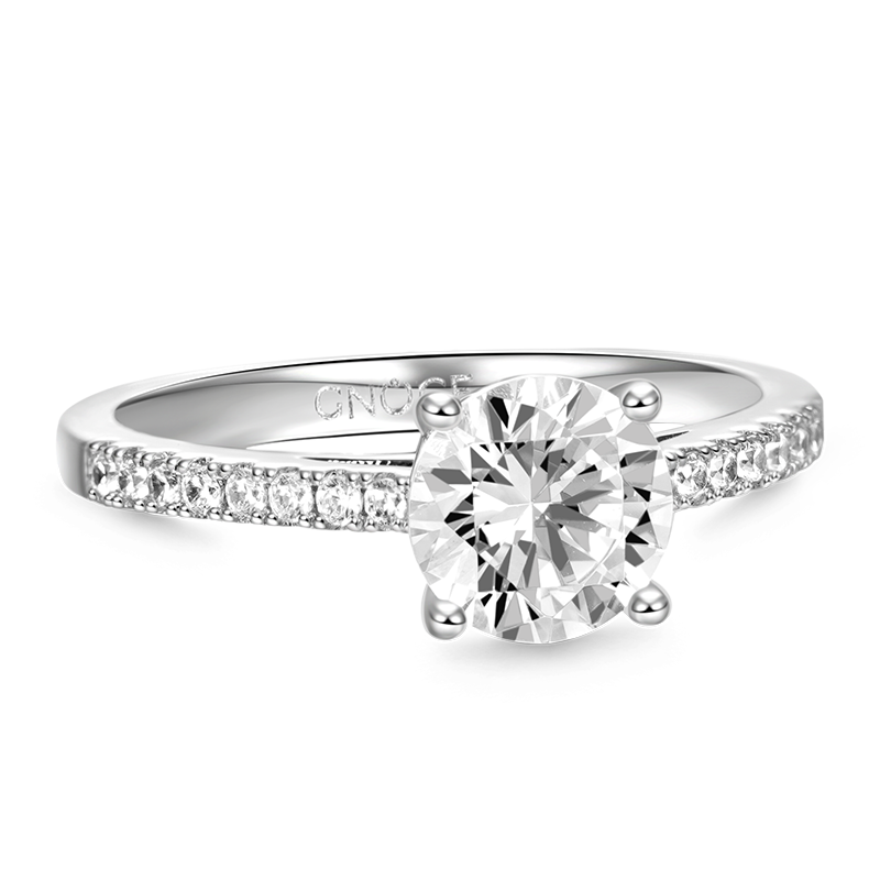 Round Solitaire Ring image number 1