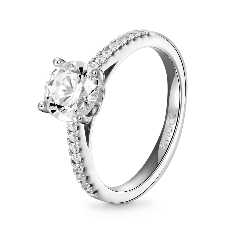 Round Solitaire Ring image number 2