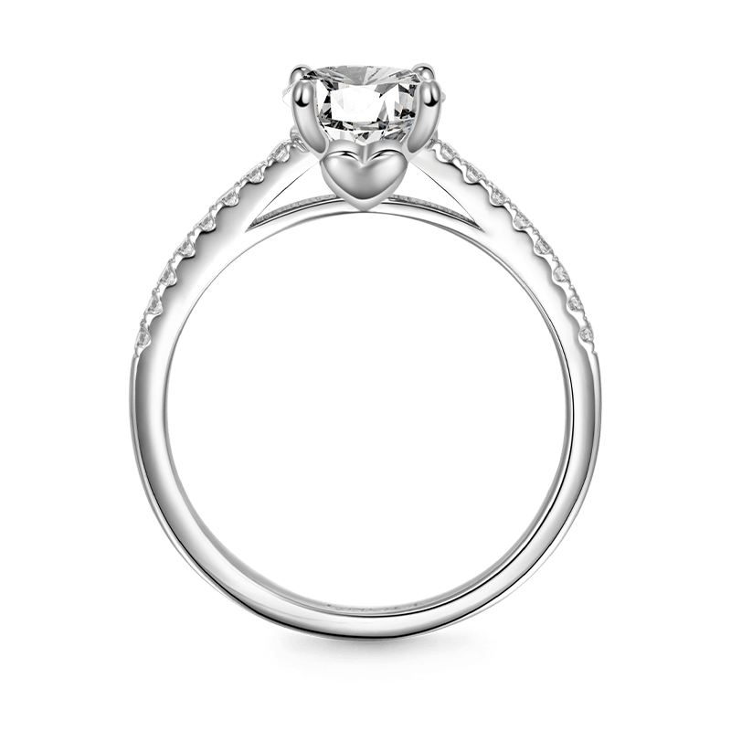Round Solitaire Ring image number 3