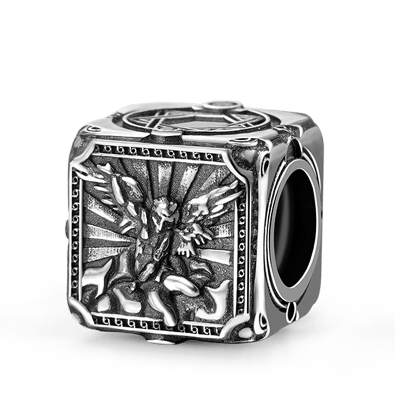 Sword and Skeleton & Customized Charms Bracelet image number 1