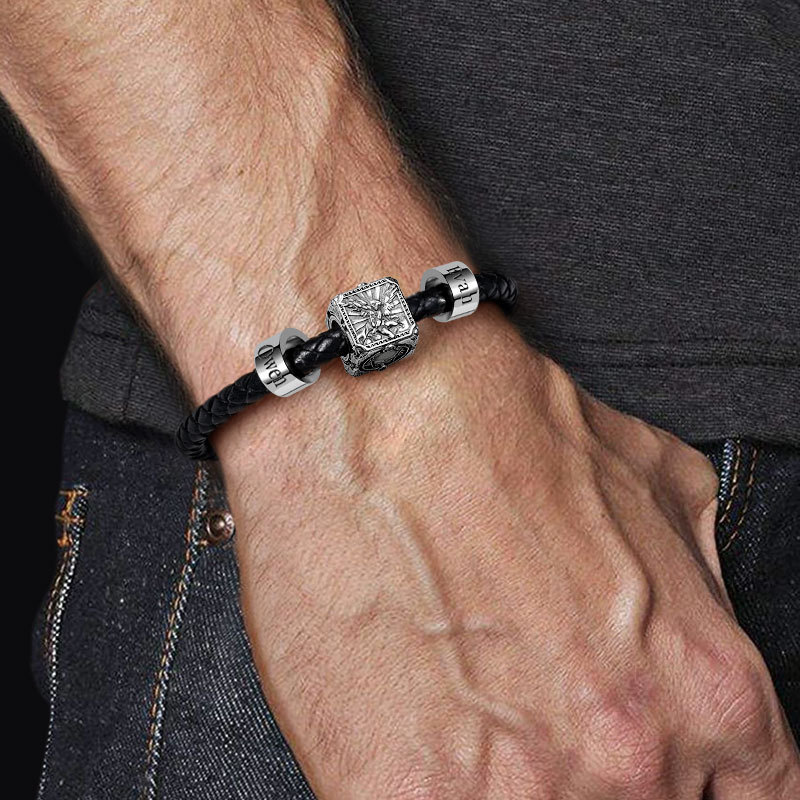 Sword and Skeleton & Customized Charms Bracelet image number 6