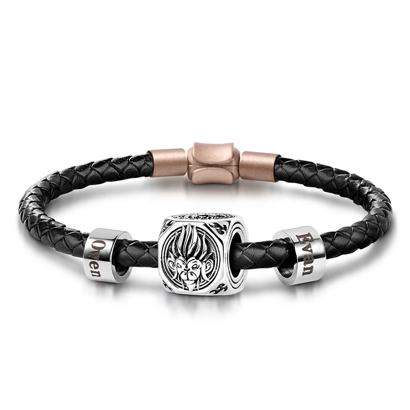 Monkey King & Customized Charms Bracelet image number 0