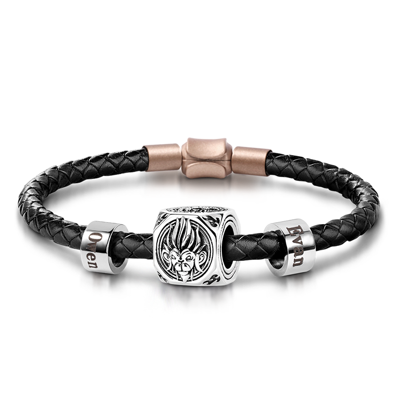 Monkey King & Customized Charms Bracelet image number 0