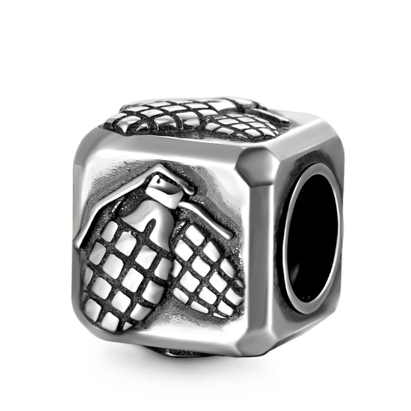 Grenade Charm Bracelet image number 1