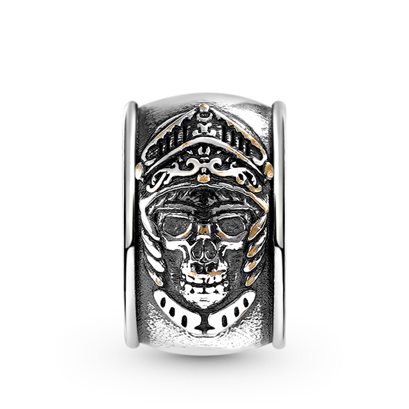 Skeleton Knight Armor Charm Bracelet image number 1