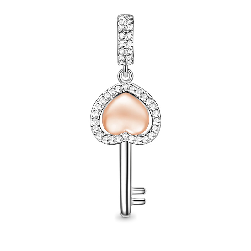 Heart Key Pendant image number 0