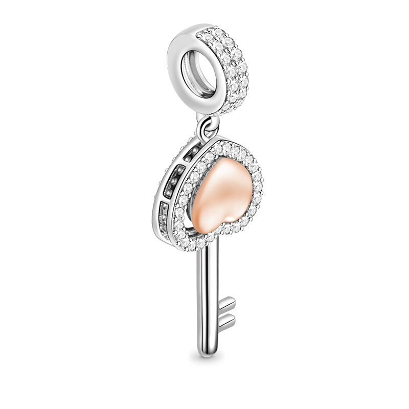 Heart Key Pendant image number 1