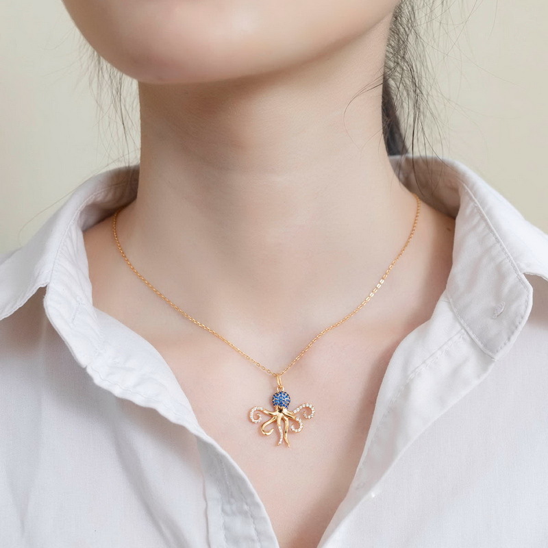 Octopus Necklace image number 3