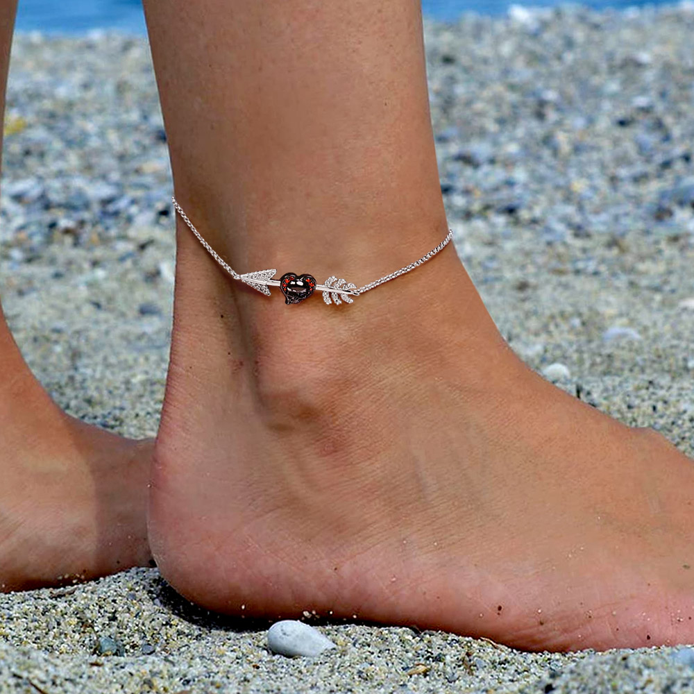 Skull Arrow Anklet image number 3