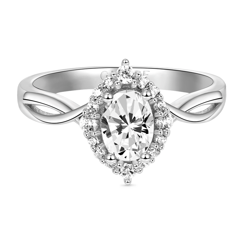 Oval Engagement Ring image number 1