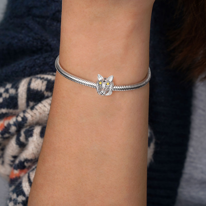 Animal Wolf Charm image number 3