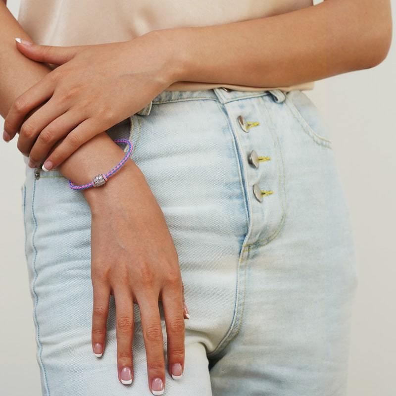 Blue Pink Basic Bracelet image number 5