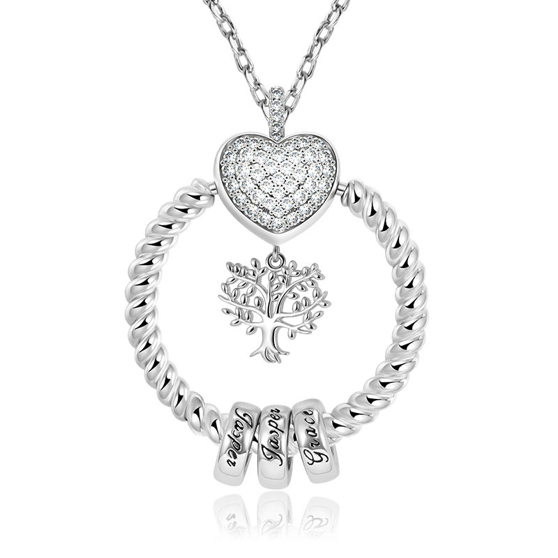 O Pendant Personalized Necklace image number 0