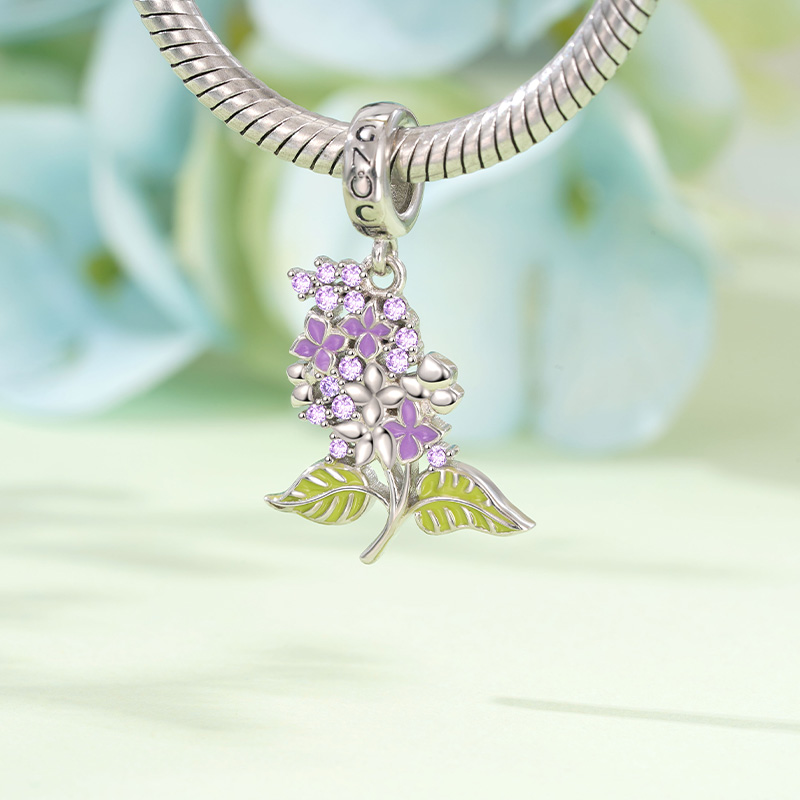 Lilac Flower Pendant image number 2