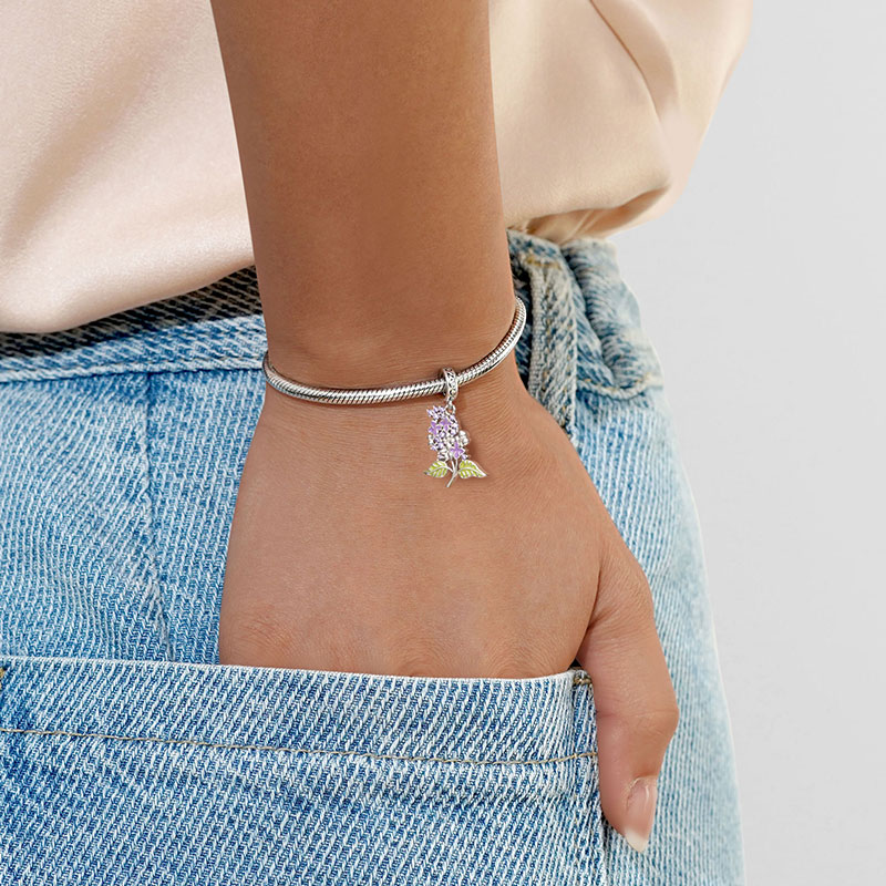 Lilac Flower Pendant image number 4