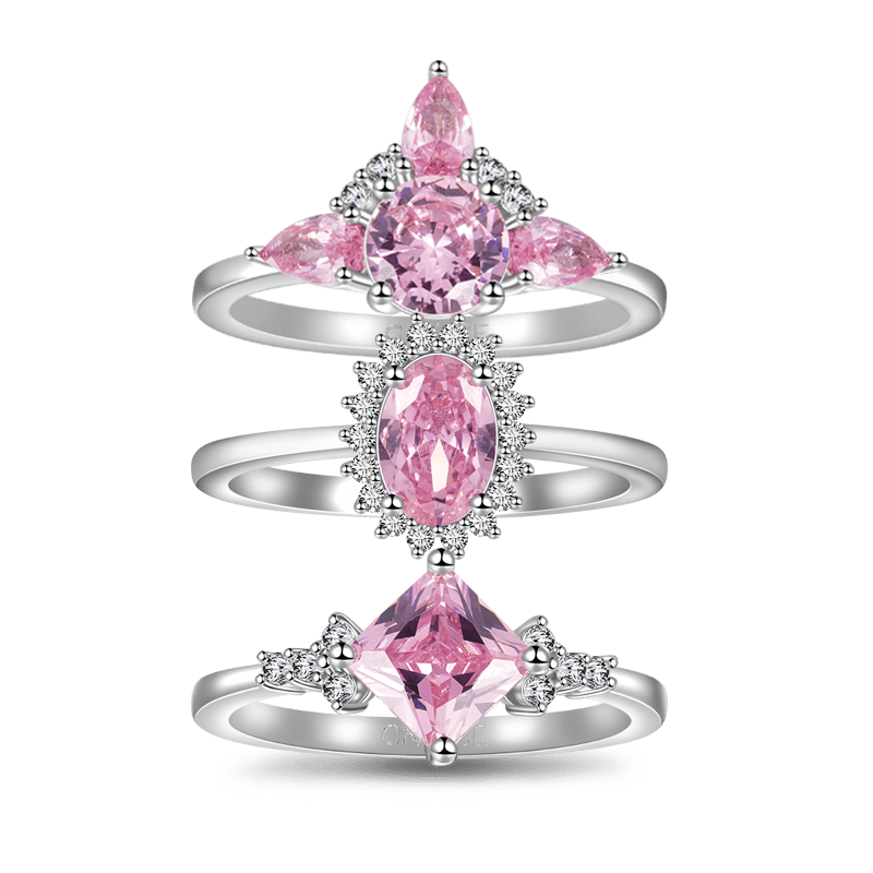 Pink Stackable Ring image number 0