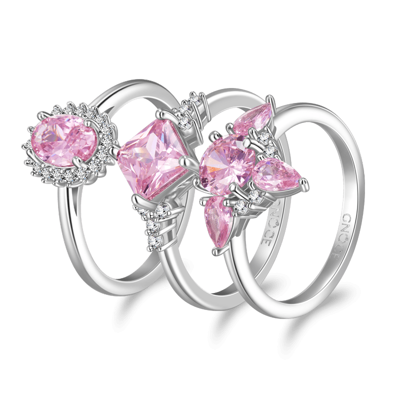 Pink Stackable Ring image number 1