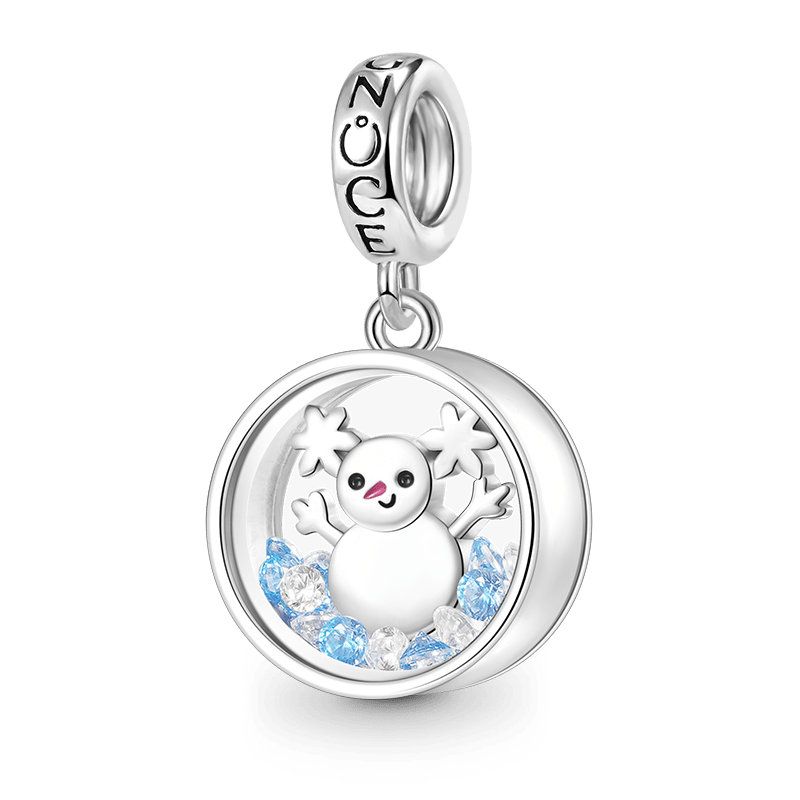 Christmas Snowman Pendant image number 0