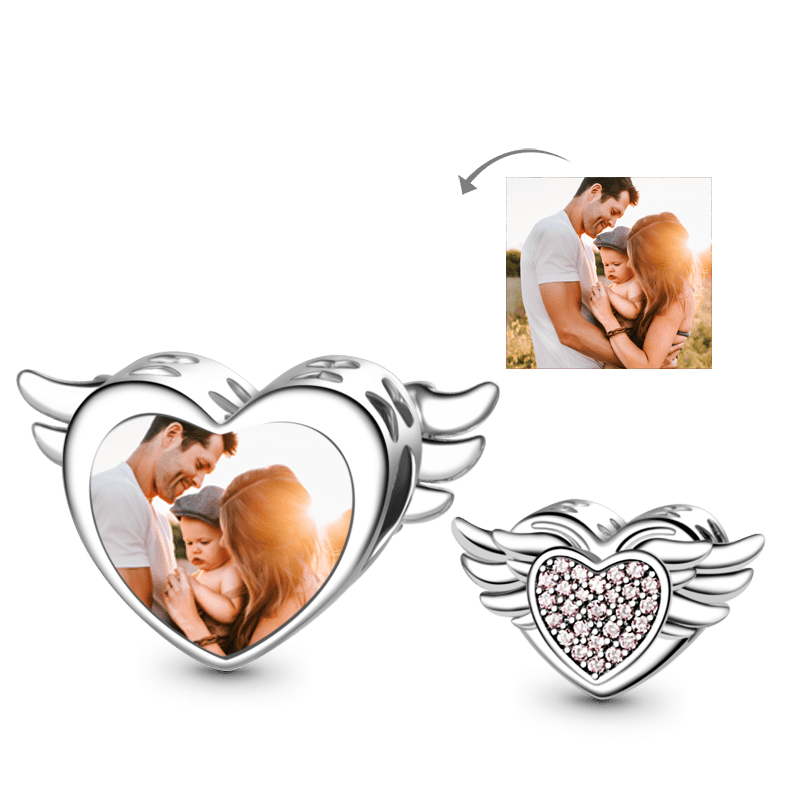 Wing's Heart Photo Charm image number 0