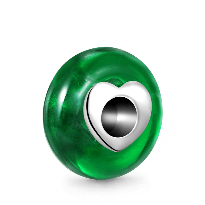 Emerald Jade Bead image number 1