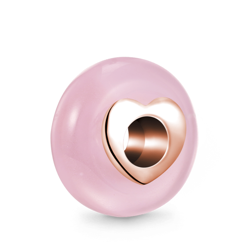 Natural Rose Quartz Bead image number 1