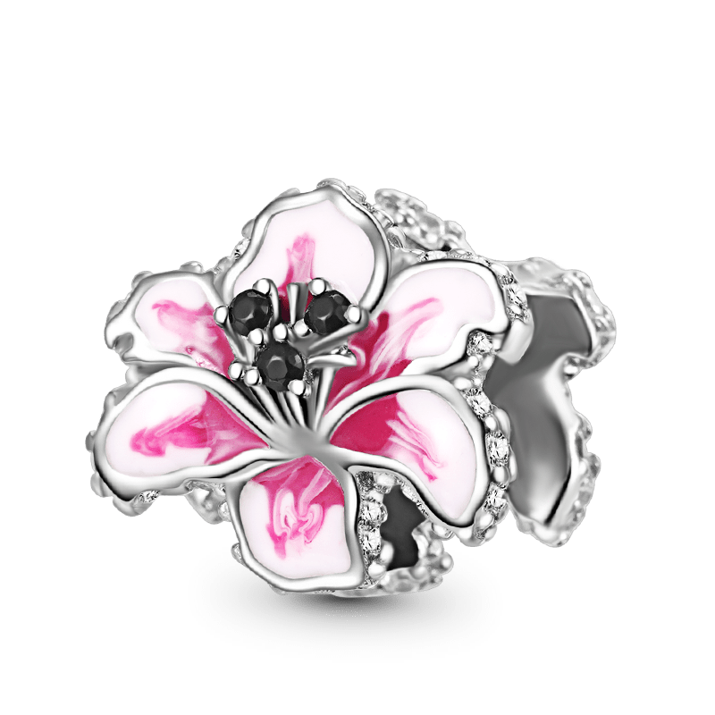 Pink Lily Charm image number 0