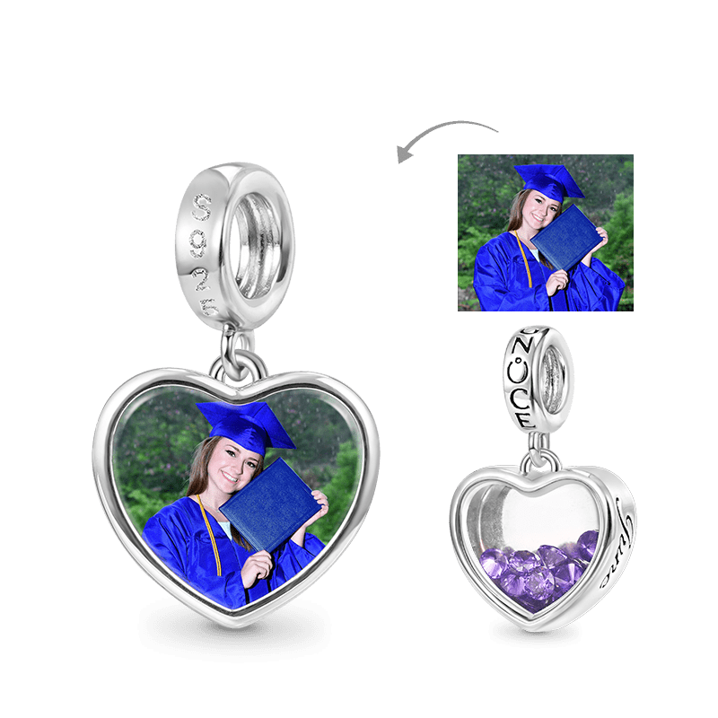 Jun.Birthstone Photo Pendant image number 0