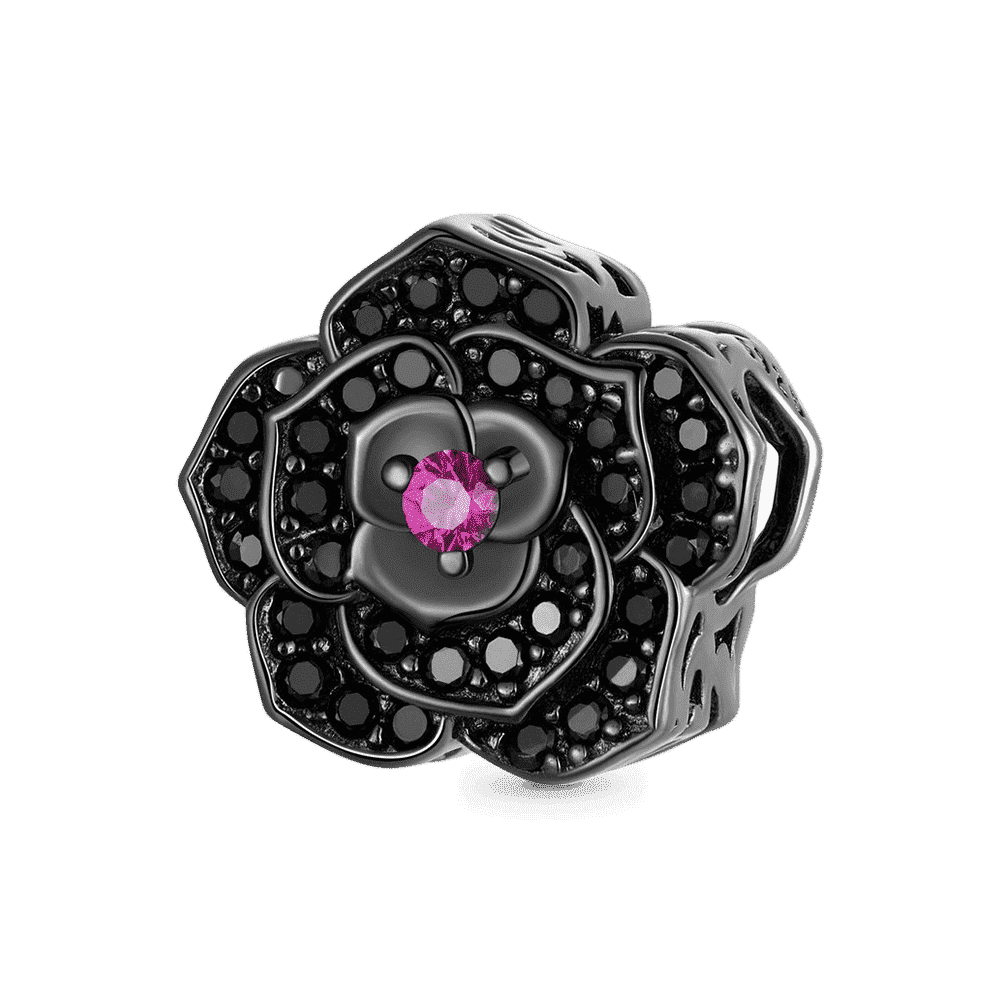 Black Rose Charm image number 0