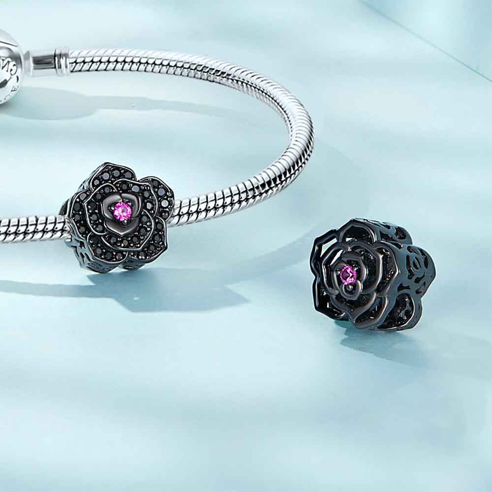 Black Rose Charm image number 1