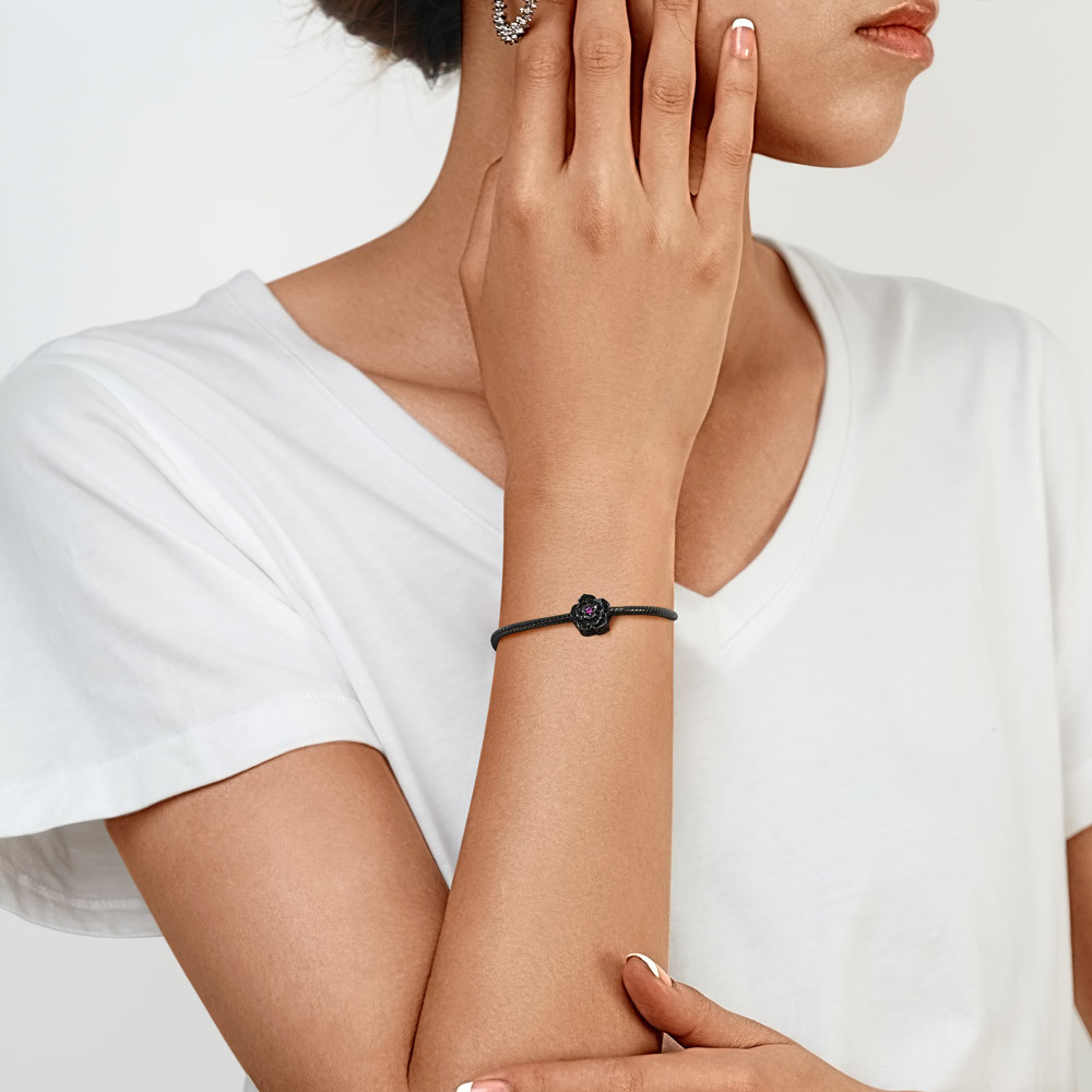 Black Rose Charm image number 2