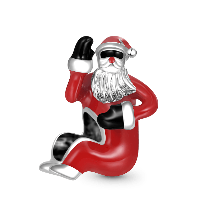 Rocket Santa Charm image number 2