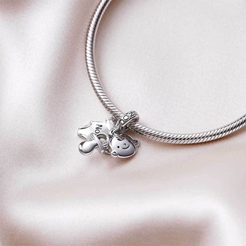 Baby Pacifier&T-shirt Pendant image number 1