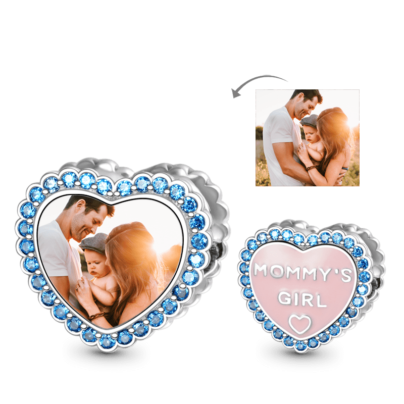 "Mommy's Girl" Photo Charm image number 0
