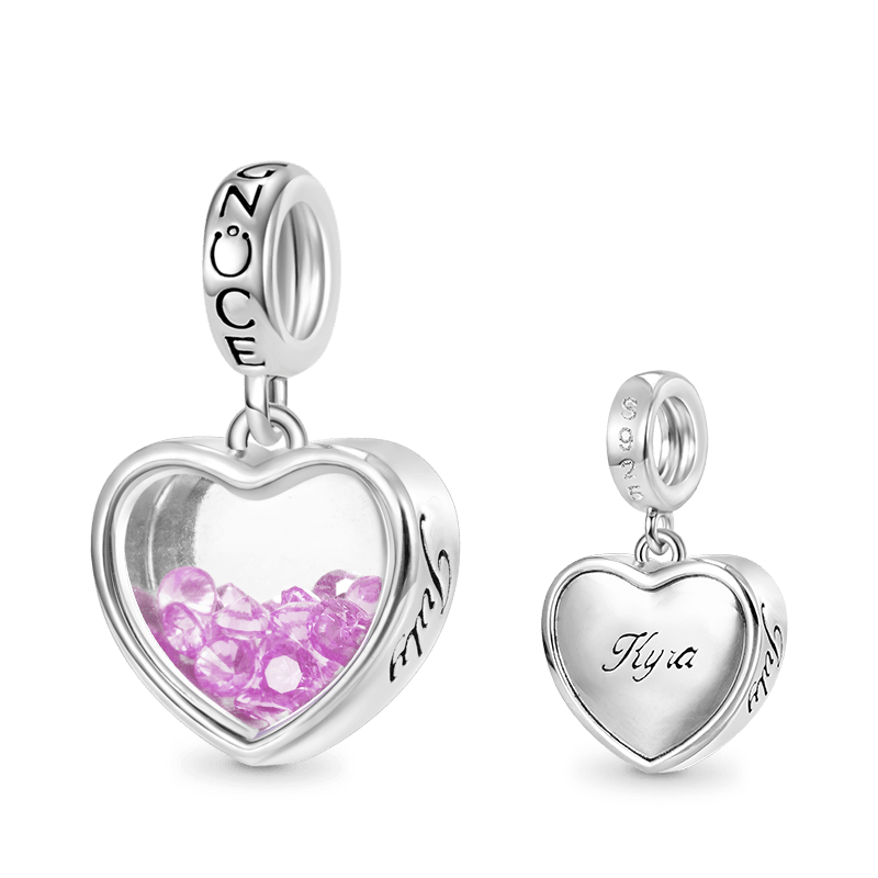 Jul.Birthstone Engravable Pendant image number 0