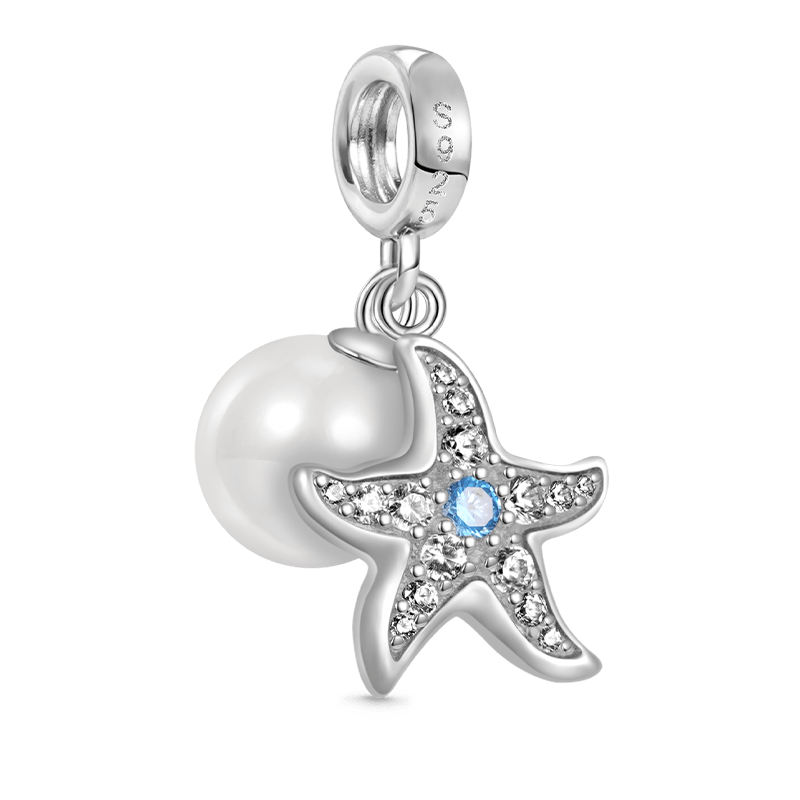 Starfish Pearl Pendant image number 1