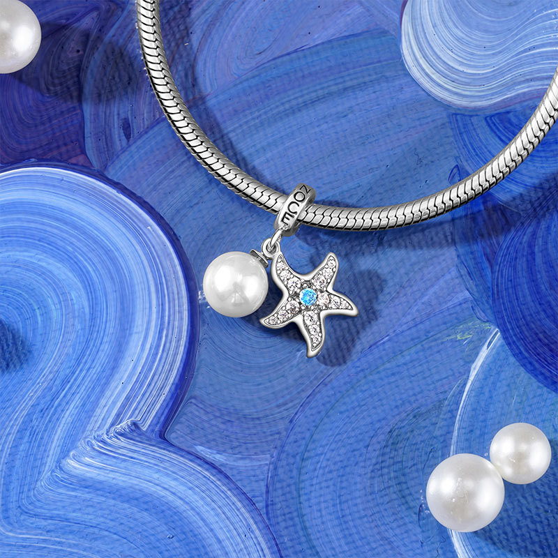Starfish Pearl Pendant image number 2