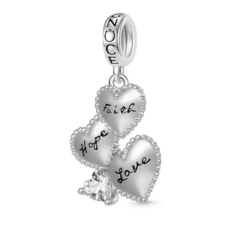 Faith, Hope & Love Pendant image number 0