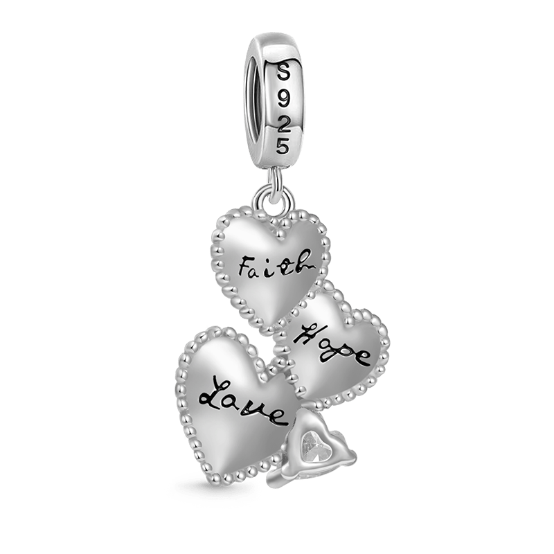Faith, Hope & Love Pendant image number 1