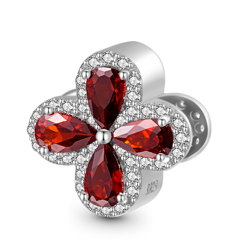 Clover Birthstone Charm image number 0